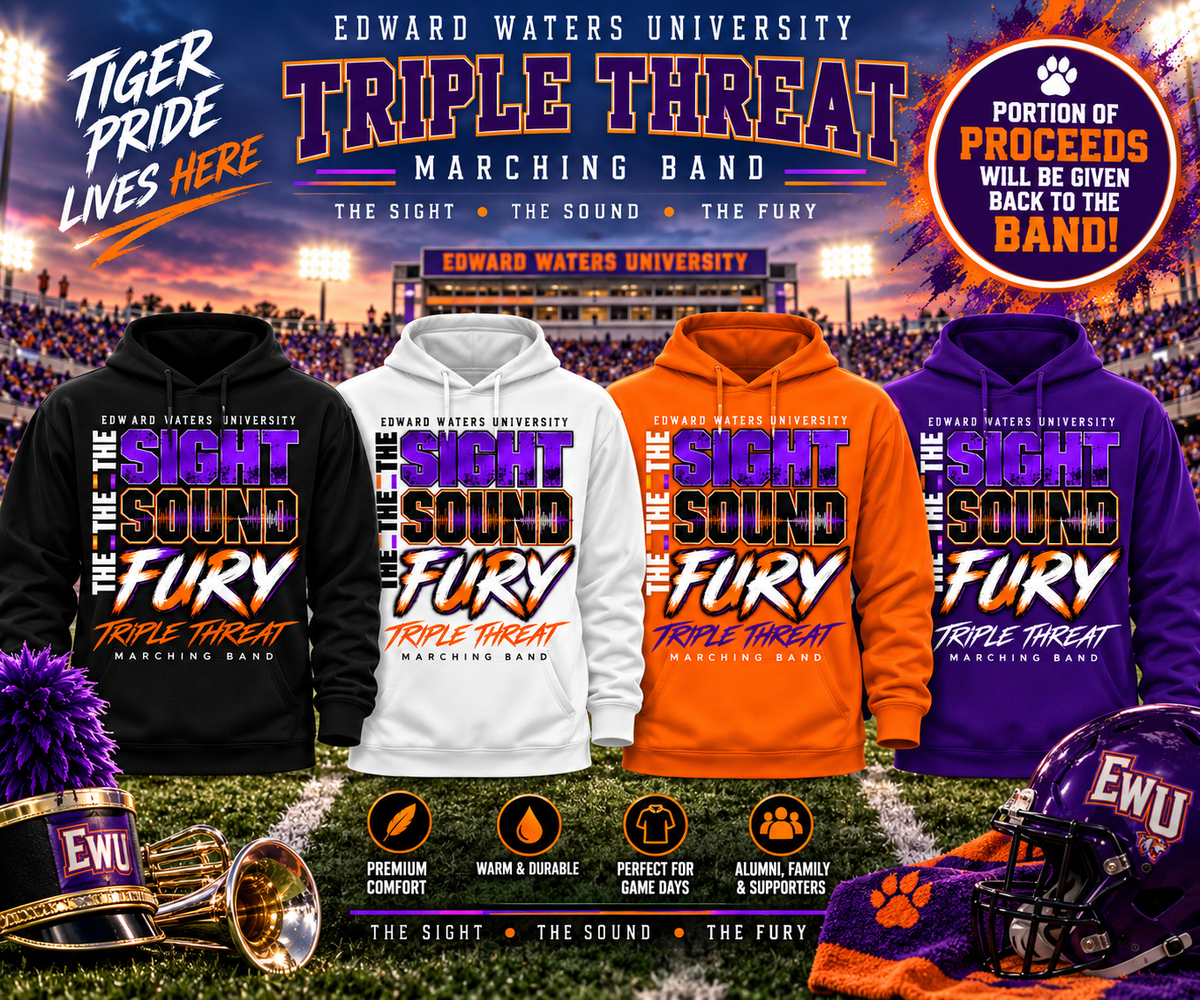 Triple Threat “The Sight • The Sound • The Fury” Hoodie